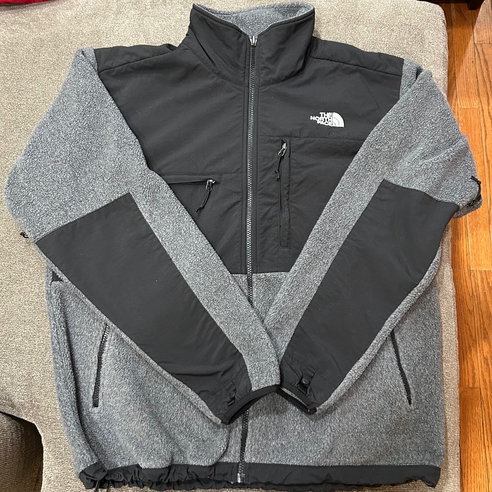 Large mens north face Denali fleece jacket